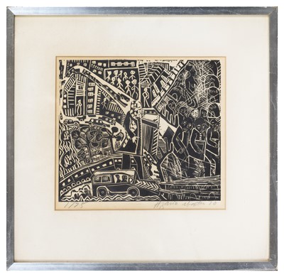 Lot 52 - Azaria Mbatha (South Africa 1941-2018)