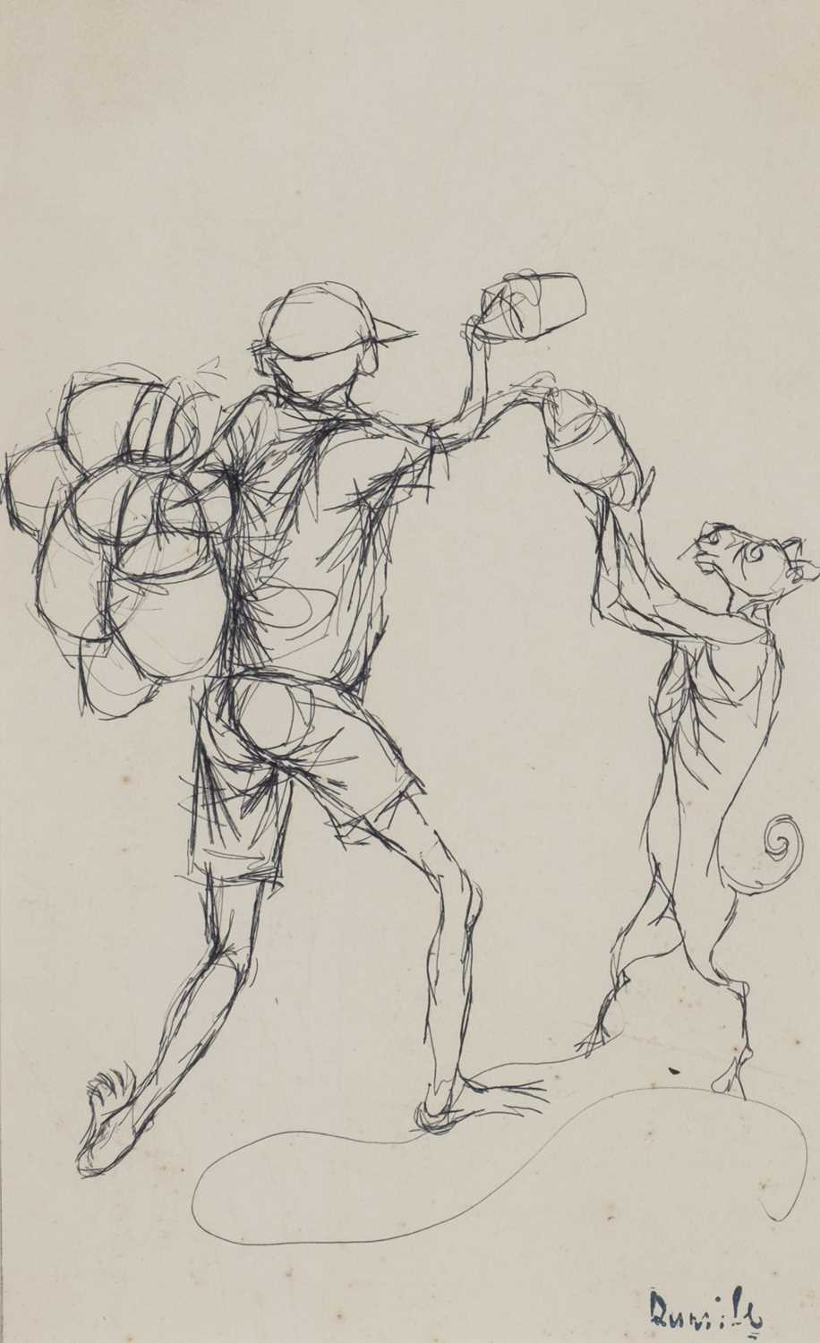 Lot 27 - Dumile Feni (South Africa 1939-1991)