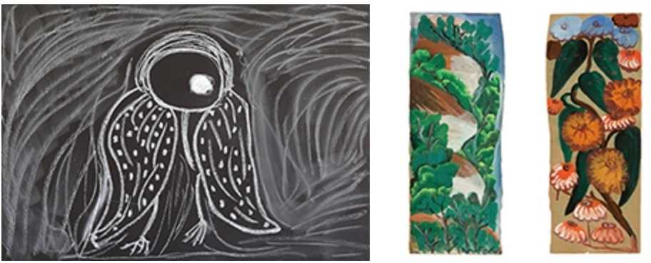 Lot 19 - Kemang  Wa Lehulere with Sopia Lehulere, Gladys Mgudlandlu (South Africa 20th Century )
