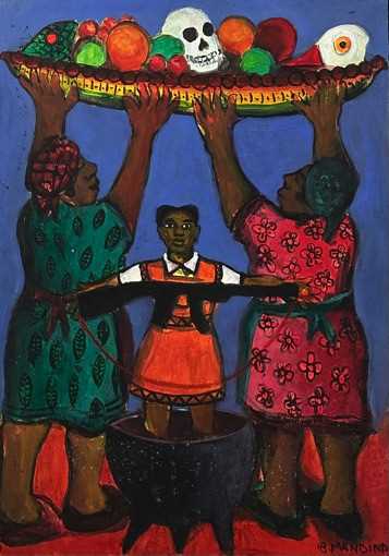 Lot 56 - Billy Mandindi (South Africa 1967-2005)