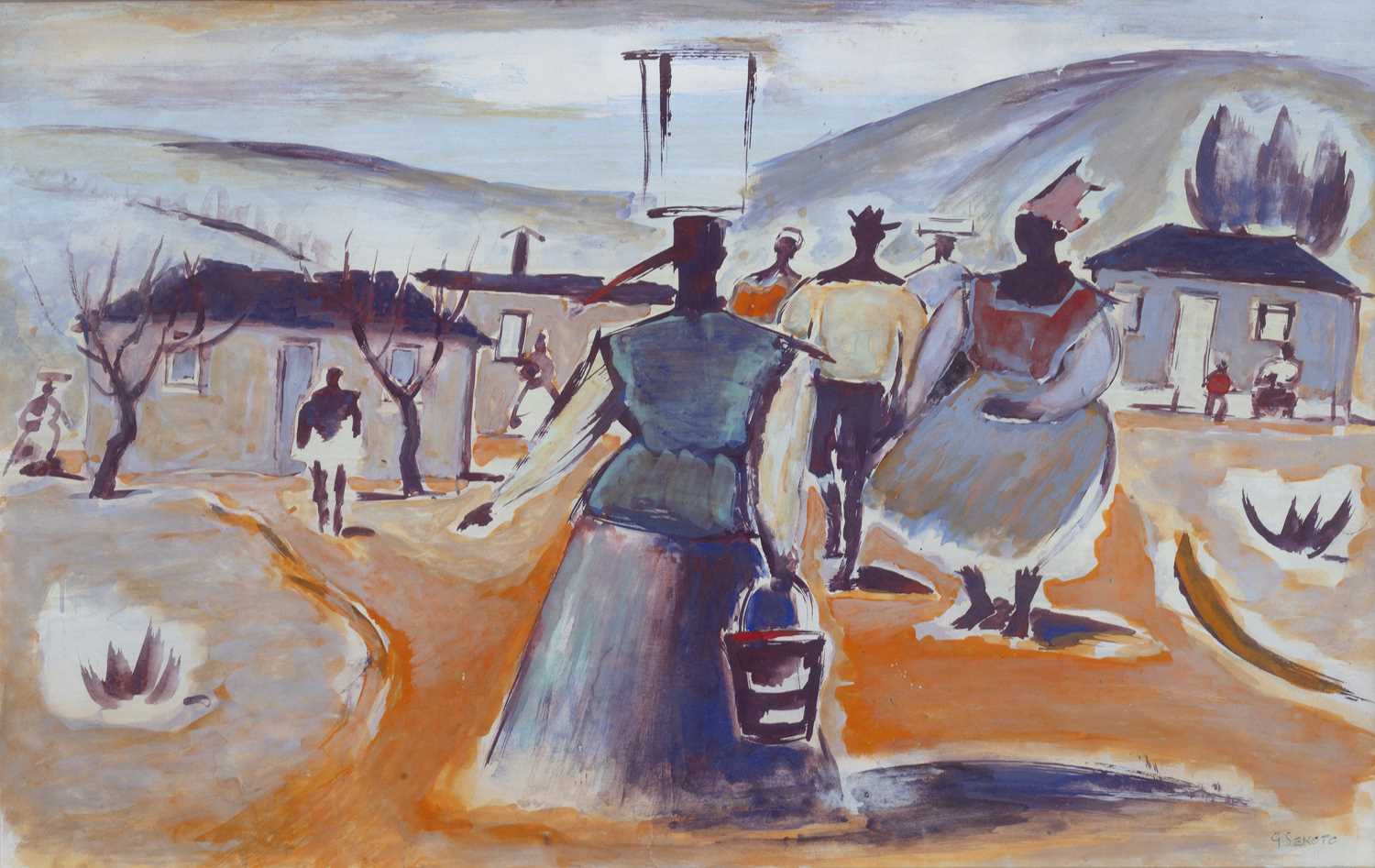 21 - Gerard Sekoto (South Africa 1913-1993)