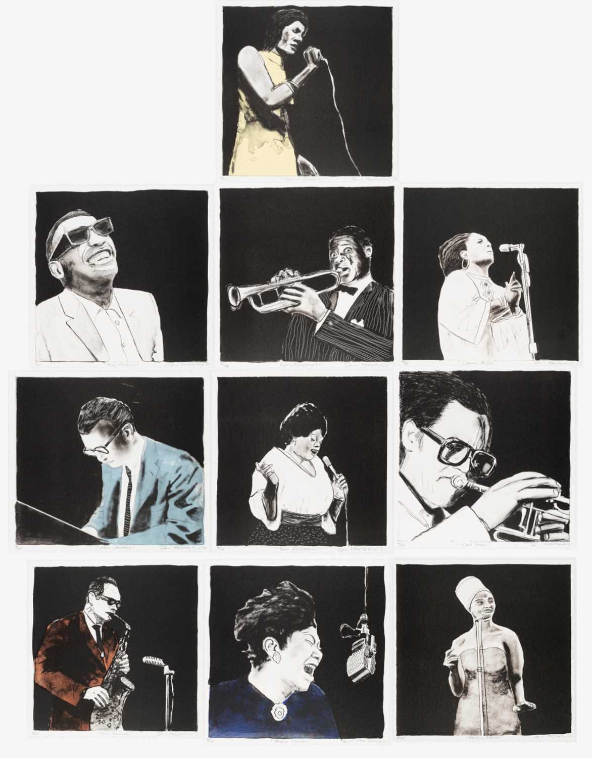 Lot 25 - Sam Nhlengethwa (South Africa 1955-)