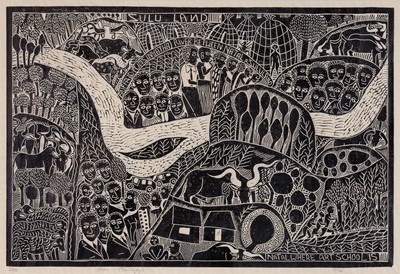 Lot 4 - John Muafangejo (Namibia 1943-1987)