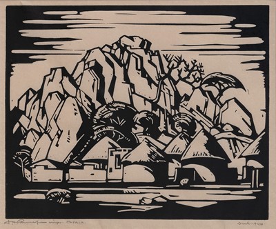 Lot 72 - Jacobus Hendrik Pierneef (South Africa 1886-1957)