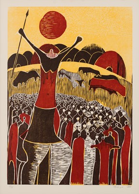 Lot 53 - Lucky Sibiya (South Africa 1942-1999)