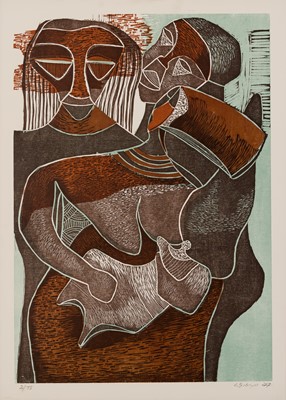 Lot 52 - Lucky Sibiya (South Africa 1942-1999)