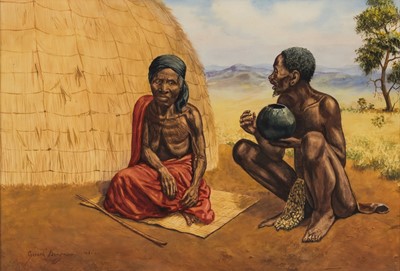 Lot 16 - Gerard Bhengu (South Africa 1910-1990)