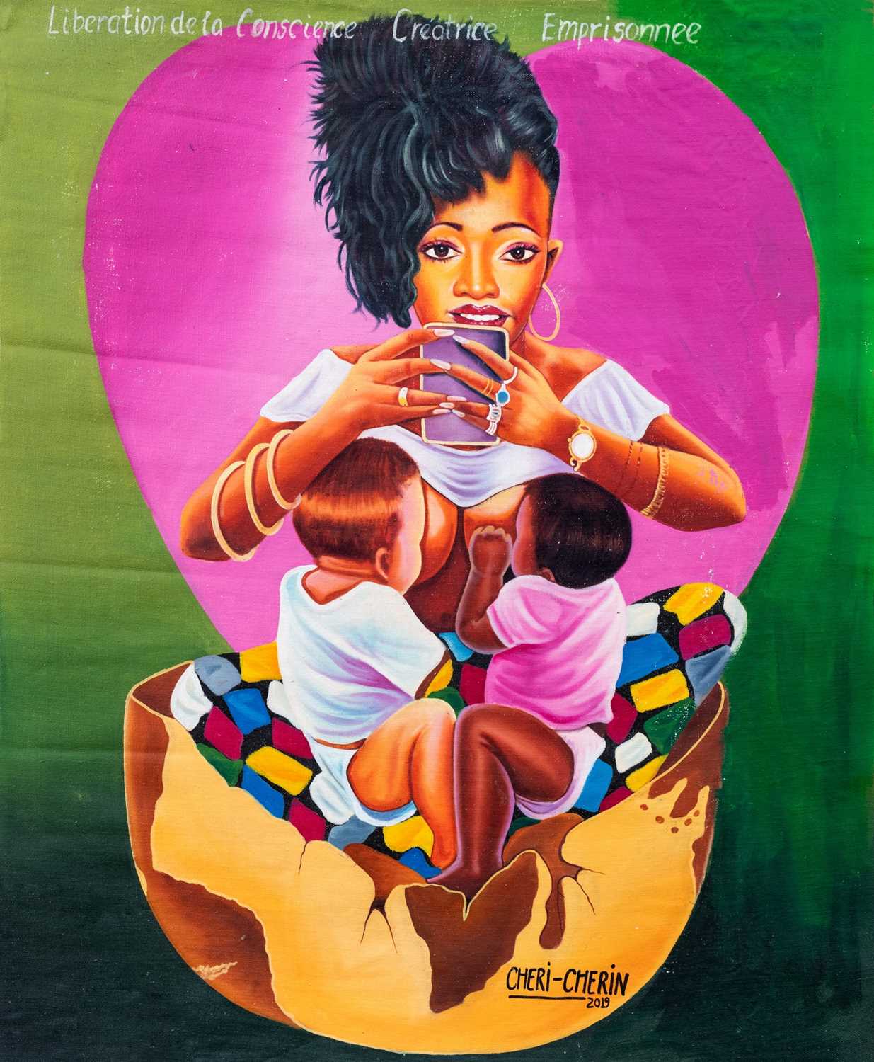 Lot 106 - Joseph (Cheri Cherin) Kinkonda (Democratic Republic of Congo 1955-)